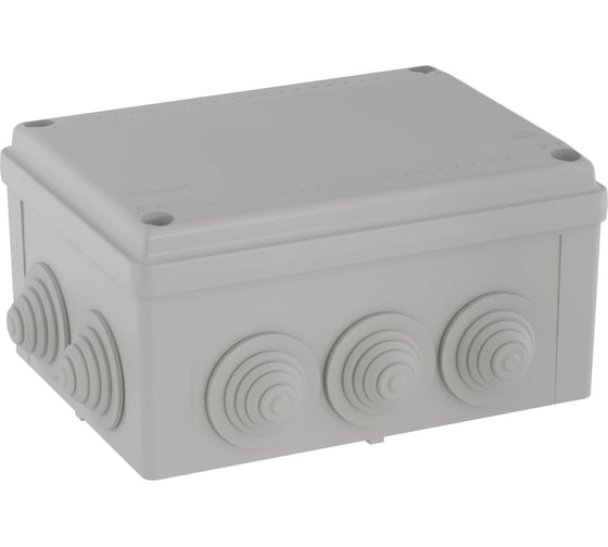 Коробка ответвительная DKC с 10 кабельными вводами д.32мм, IP55, 190х140х70мм 1 ШТ 54100DIY