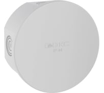 Коробка ответвительная DKC с 4 кабельными вводами д.20мм, IP44, д.80х40мм 1 ШТ 53600DIY