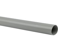 Гладкая жесткая труба EKF, ПВХ, d20, серая, PROxima trg-20-3n