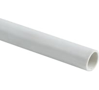 Гладкая жесткая труба EKF ПВХ, d20 мм, белая, 25 шт. 2 м EKF-Plast trg-20w-2m