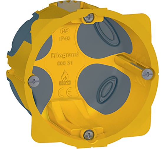 Коробка Legrand Batibox энергосберегающая, 1 пост, глубина 50мм 080031
