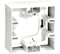 Коробка Legrand для накладного монтажа 1 пост Etika белый 672510