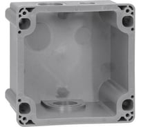 Коробка Legrand Hypra Prisinter с одним ответстием под сальник, IP 44/55, 2К+З/3К+З/3К+Н+З, 63 А, пластик 053749