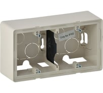 Коробка для накладного монтажа Legrand Valena LIFE 2 постовая Слоновая кость 754202