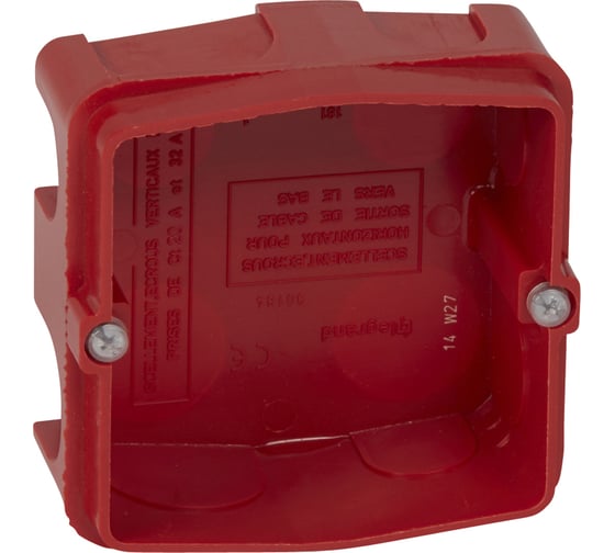 Коробка Legrand Batibox для кирпичных стен, для розеток 20/32A глубина 40мм 080184 1