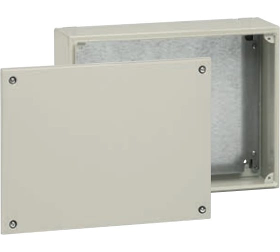 Промышленная коробка прямоугольная Legrand Atlantic металлическая IP66 IK10 200x300x120 мм RAL 7035 035607 1