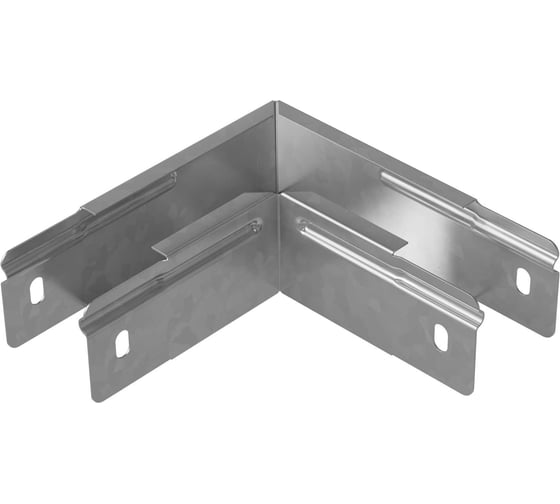 Угол горизонтальный Система КМ 90 гр. прямой 50x50 мм "ПЛЮС" PL18637 PGLplus90-50-50 1