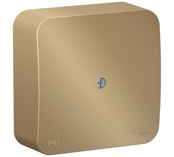 Распределительная коробка Systeme Electric BLANCA открытой установки, IP42, ТИТАН BLNRK000014