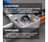Коробка распределительная TDM ELECTRIC двухкомпонентная, ОП 70х70х40 мм, IP66, 6 входов, серая SQ1401-2511 6