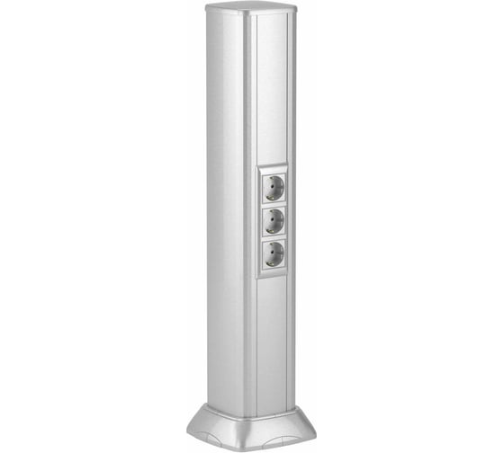 Алюминиевая колонна DKC 650 мм, цвет серый металлик 09591