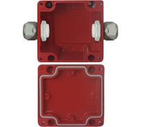 Металлическая коробка соединительная Магнито-контакт МКС 2В «МОРОЗ» IP66/IP68 цвет красный 00-00010219