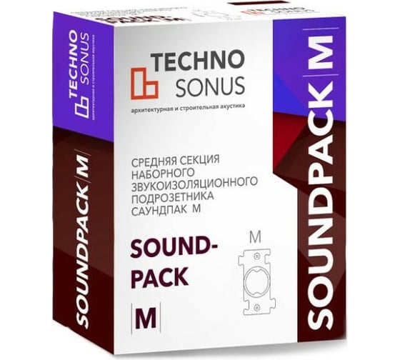 Подрозетник ТехноСонус SoundPack M 1400500015