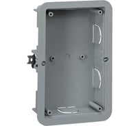 Монтажная коробка Simon, на 1 S-модуль Сима Классик, скрытый монтаж, глубина 33мм SM150
