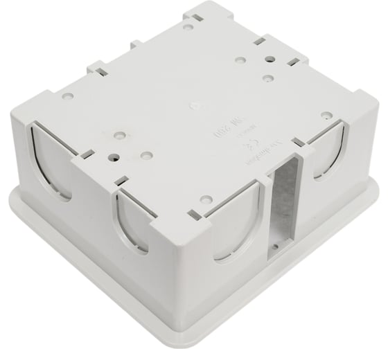 Монтажная коробка Simon, на 2 S-модуля Сима Классик, скрытый монтаж, глубина 60мм SM260