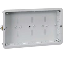 Монтажная коробка Simon, на 4 S-модуля Сима Классик, скрытый монтаж, глубина 33мм SM450