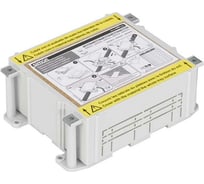 Монтажная коробка под люк в пол Simon, на 1 S-модуль, в бетон, глубина 80-130 мм, пластик G11