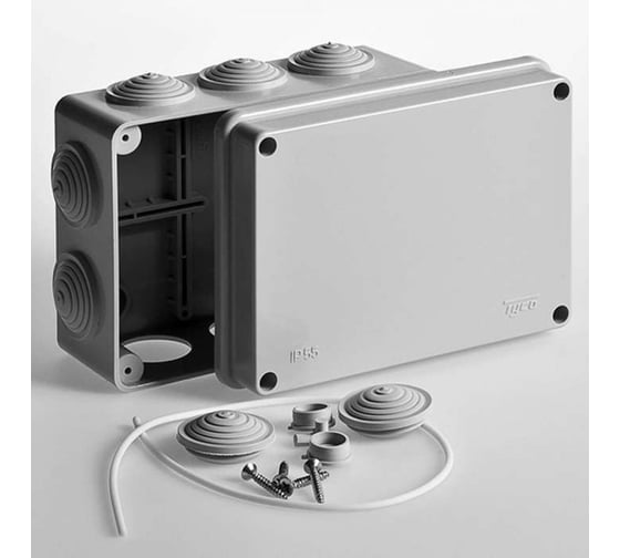 Распределительная коробка Рувинил ОП 150х110х70мм IP55 67053