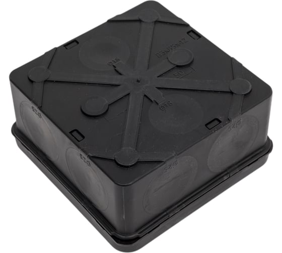 Коробка распределительная Systeme Electric MultiBox IP66 85x85x42 DIY (со стикером) черная SE IMT352971