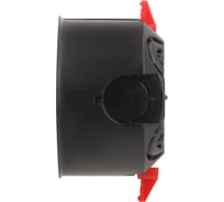 Коробка установочная 4х местная ЭРА KUP47045 черная 283x70x45мм для полых стен саморезы пластиковые Б0064951