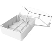 Распределительная коробка KLR KP-2520/H-T без отверстий, с прозрачной крышкой, увеличенной высоты, IP67, 250x200x160мм 0225201