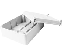 Распределительная коробка KLR KP-2520 без отверстий, с крышкой, стандартной высоты, IP67, 250x200x90мм 0202520