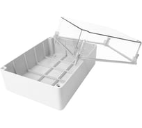 Распределительная коробка KLR KP-3123/H-T без отверстий, с прозрачной крышкой, увеличенной высоты, IP67, 310x230x180мм 0231231