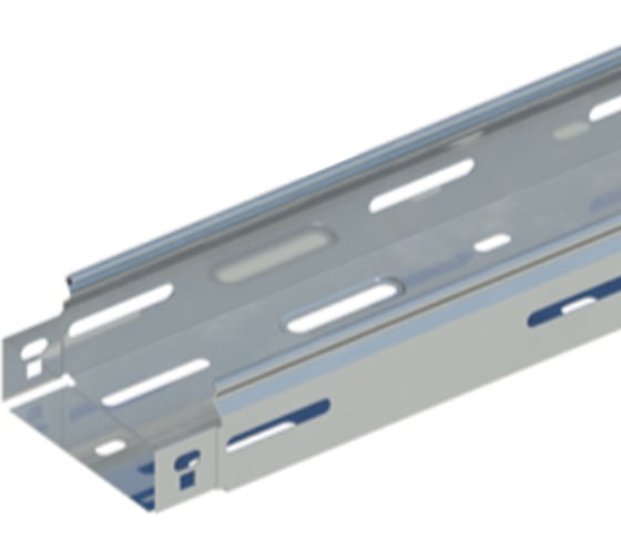Лоток перфорированный ООО "СТАЛЬНЫЕ СИСТЕМЫ" LSP 150x60, 1,2мм, L=2500мм LK11PU250-14 1