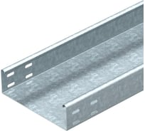 Лоток листовой кабельный OBO Bettermann MKSU 610 FT, 60х100х3000 мм, S=1 мм, неперфорированный, сталь, горячий цинк 6064302