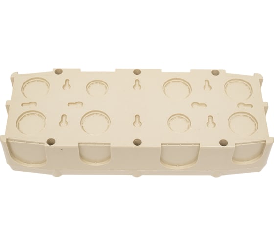 Коробка Legrand Mosaic Superbox 3 поста, глубина 40мм 089127