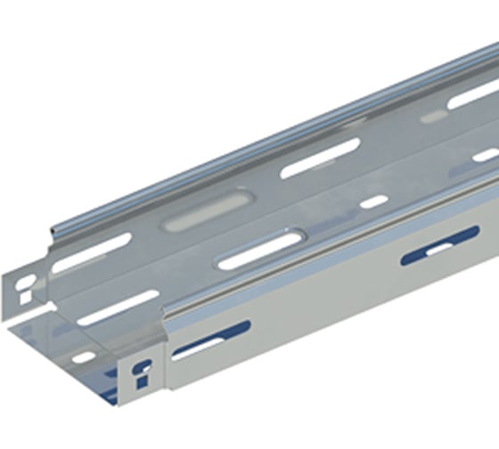 Лоток перфорированный ООО "СТАЛЬНЫЕ СИСТЕМЫ" LSP 100x50, 1,2мм, L=2000мм LK11GY200-14