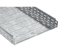 Лоток IEK перфорированный, ESCA 80х400х3000 CLP10-080-400-3