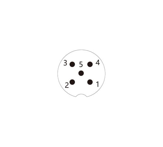Распределительная коробка VELLEDQ M12-A3-4K5P-3.0PUR/GY 08-00024810