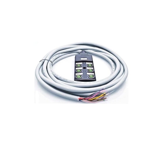 Распределительная коробка VELLEDQ M12-A3-6K5P-3.0PVC/GY 08-00034376 1