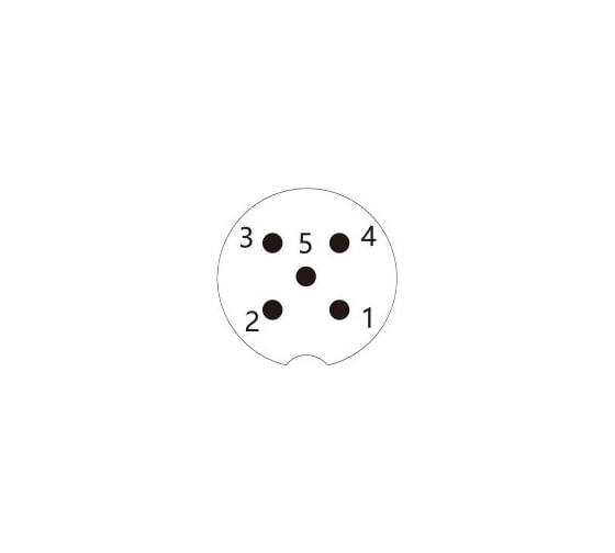 Распределительная коробка VELLEDQ M12-A3-6K5P-3.0PVC/GY 08-00034376