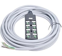 Распределительная коробка VELLEDQ M12-A3-8K5P-3.0PUR/GY 08-00024808