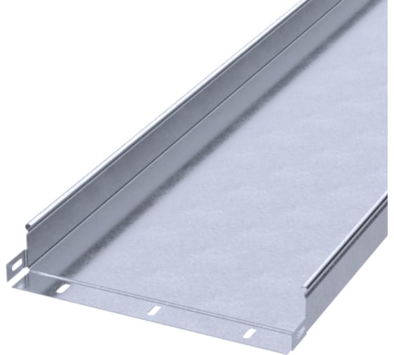 Неперфорированный лоток PRO-lotki.ru LMG 100Н50 (1,2) AISI 304 L=2500 TLS52233INOX vTLS52233INOX 1
