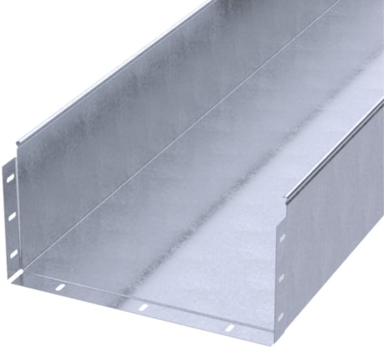 Неперфорированный лоток PRO-lotki.ru LMG 600Н200 (1,2) HDZ L=3000 TLS52264HDZ vTLS52264HDZ