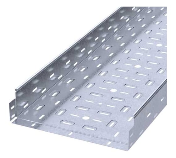 Перфорированный лоток PRO-lotki.ru LMP 100Н100 (0,8) AISI 304 L=2500 TLS52040INOX vTLS52040INOX 1