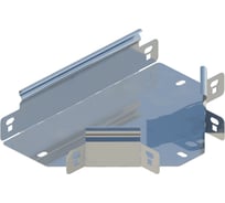 Отвод Т-образный ООО "СТАЛЬНЫЕ СИСТЕМЫ" OS-T 200x100 (1,0мм), горячий цинк UO31AA-23