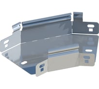 Угол горизонтальный 45 ООО "СТАЛЬНЫЕ СИСТЕМЫ" US-45G 600x80 (1,0мм) горячий цинк UO12ZP-23