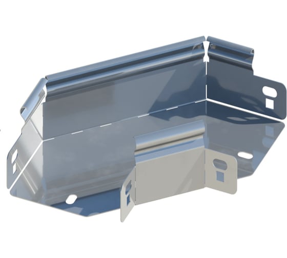 Угол горизонтальный 90 ООО "СТАЛЬНЫЕ СИСТЕМЫ" US-90G 500x80 (1,0мм) горячий цинк UO11JP-23 1