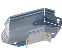 Угол горизонтальный 90 ООО "СТАЛЬНЫЕ СИСТЕМЫ" US-90G 600x100 (1,5мм) горячий цинк UO11ZA-26