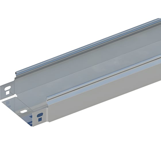 Лоток глухой ООО "СТАЛЬНЫЕ СИСТЕМЫ" LSG 400x100 (1,0мм) L=2500мм горячий цинк LK12GA250-23