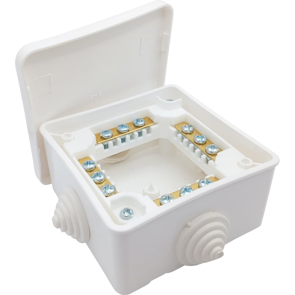 Коробка Bylectrica с клеммными колодками для открытой проводки IP44 ...