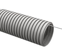 Гофрированная труба IEK ПВХ d 20 с зондом 50 м CTG20-20-K41-050I