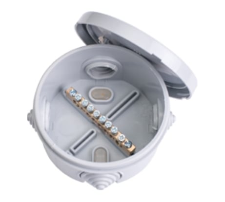 Коробка Bylectrica для разводки проводов системы уравнивания потенциалов 4 ввода IP56, КУП-243