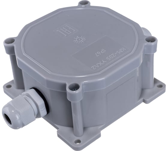 Монтажная коробка Bylectrica при открытой разводке 3 ввода IP67, КМ-255