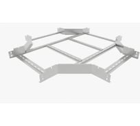 Ответвитель X-образный лотка лестничного LOTOK 100x80 толщина 1,5 мм LBXLS 100х80 (1,5)