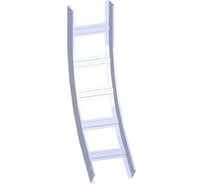 Угол вертикальный внутренний лотка лестничного LOTOK 45' 400x65 толщ. 1,2 мм LAILS 45' 400x65 (1,2)