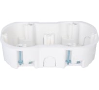 Коробка BYLECTRICA для 2-х местной рамочно-узловой сборки гипсокартон 146х76х42 мм К-219